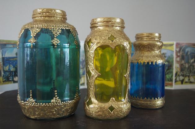 Morrocan Lanterns from Spaghetti Jars